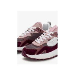 Pepe Jeans London Lage sneaker Bordeaux