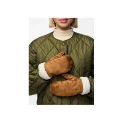 Pieces Handschoenen / wanten Bruin