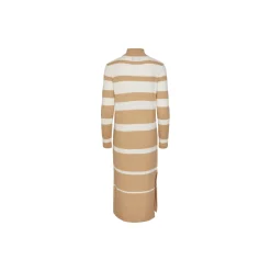 Pieces Kleedje Beige