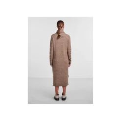 Pieces Kleedje Bruin