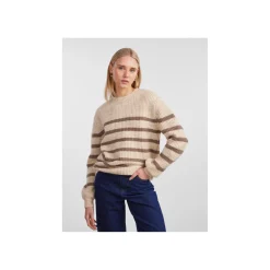 Pieces Trui Beige