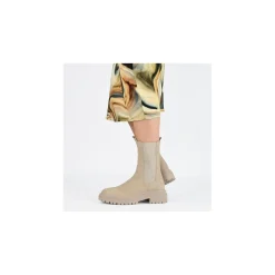 Posh By Poelman Boots / enkellaars Beige