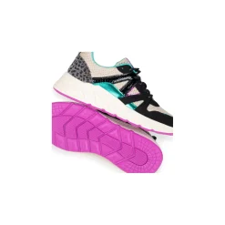 Posh By Poelman Lage sneaker Zwart