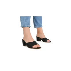 Posh By Poelman Muiltje met hak Zwart