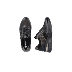 Remonte Lage sneaker Zwart
