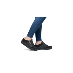 Remonte Lage sneaker Zwart