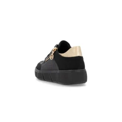 Remonte Lage sneaker Zwart