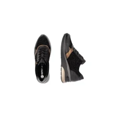 Remonte Lage sneaker Zwart
