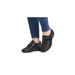 Remonte Mocassin Zwart