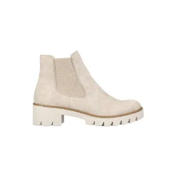 Rieker Antistress Boots / enkellaars Beige