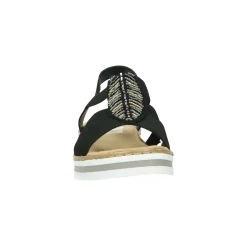 Rieker Antistress Comfortschoen Zwart