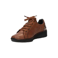 Rieker Antistress Lage sneaker Cognac