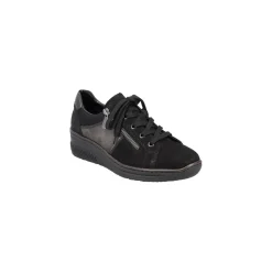 Rieker Antistress Lage sneaker Zwart