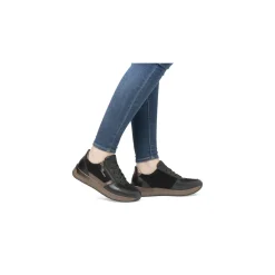 Rieker Antistress Lage sneaker Zwart