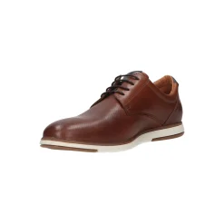 River Woods Geklede veterschoen Cognac