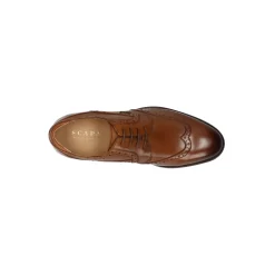 Scapa Geklede veterschoen Cognac