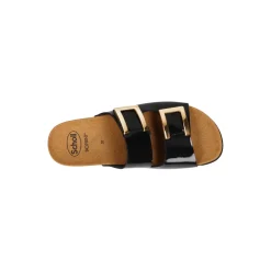 Scholl Slipper Zwart