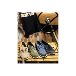 Sebago Dockside Blauw