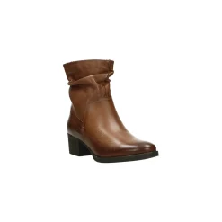 Selected By La.ra Boots / enkellaars Cognac