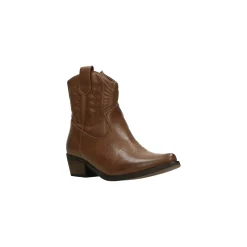 Selected By La.ra Boots / enkellaars Camel