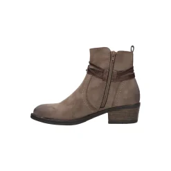 Selected By La.ra Boots / enkellaars Taupe