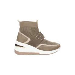 Selected By La.ra Boots / enkellaars Taupe