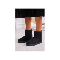 Selected By La.ra Boots / enkellaars Zwart