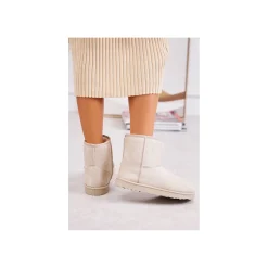 Selected By La.ra Boots / enkellaars Beige