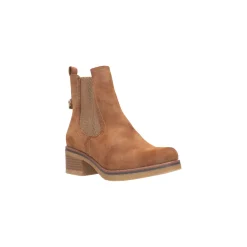 Selected By La.ra Boots / enkellaars Camel