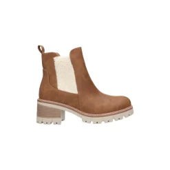 Selected By La.ra Boots / enkellaars Camel