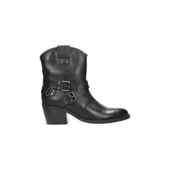 Selected By La.ra Boots / enkellaars Zwart