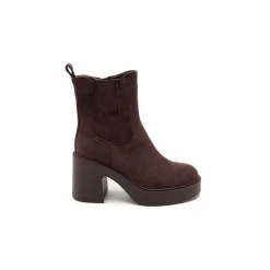 Selected By La.ra Boots / enkellaars Bruin