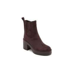 Selected By La.ra Boots / enkellaars Bruin