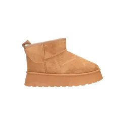 Selected By La.ra Boots / enkellaars Camel