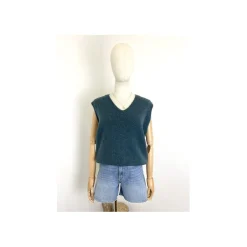 Selected By La.ra Debardeur Blauw