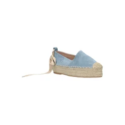 Selected By La.ra Espadrille Blauw