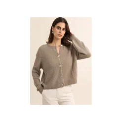 Selected By La.ra Gilet Beige