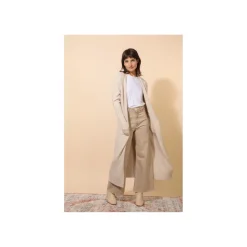 Selected By La.ra Gilet Beige