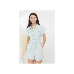 Selected By La.ra Jumpsuit Blauw