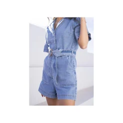 Selected By La.ra Jumpsuit Blauw
