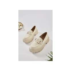 Selected By La.ra Mocassin Beige