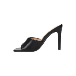 Selected By La.ra Muiltje met hak Zwart