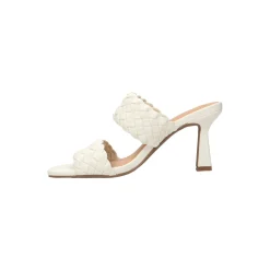 Selected By La.ra Muiltje met hak Beige