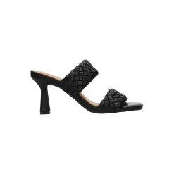 Selected By La.ra Muiltje met hak Zwart