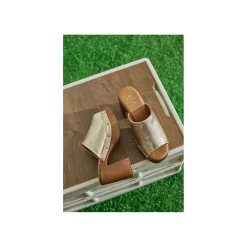 Selected By La.ra Muiltje met hak Goud