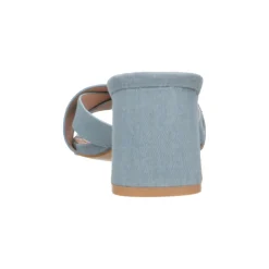 Selected By La.ra Muiltje met hak Blauw