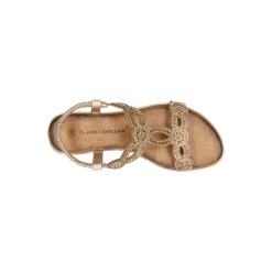 Selected By La.ra Sandaal Goud