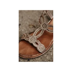 Selected By La.ra Sandaal Goud