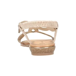 Selected By La.ra Sandaal Goud