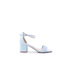 Selected By La.ra Sandaal Blauw